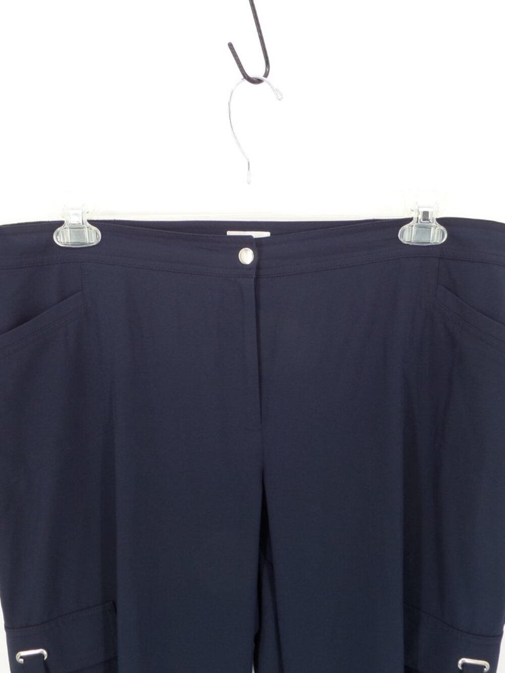 Chico's Zenergy Women's All Seasons Navy Blue Wide Leg Pants Size 3 US 16 - Picture 3 of 8